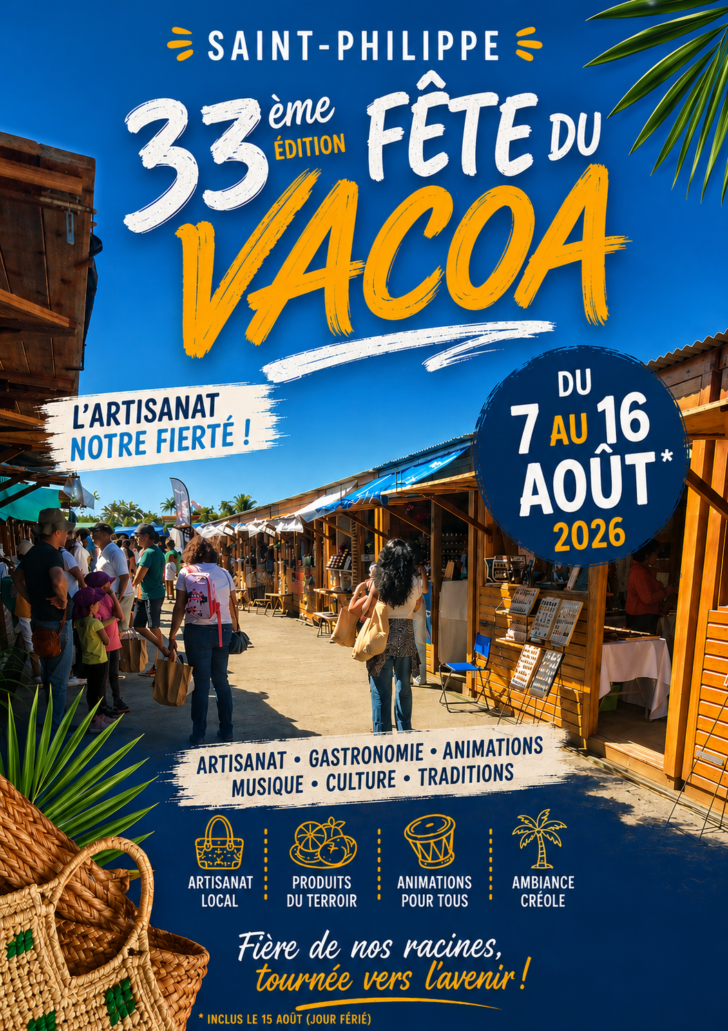 Le Vacoa à La Réunion : une plante, une histoire, un savoir-faire… et une fête qui fait vivre nos traditions